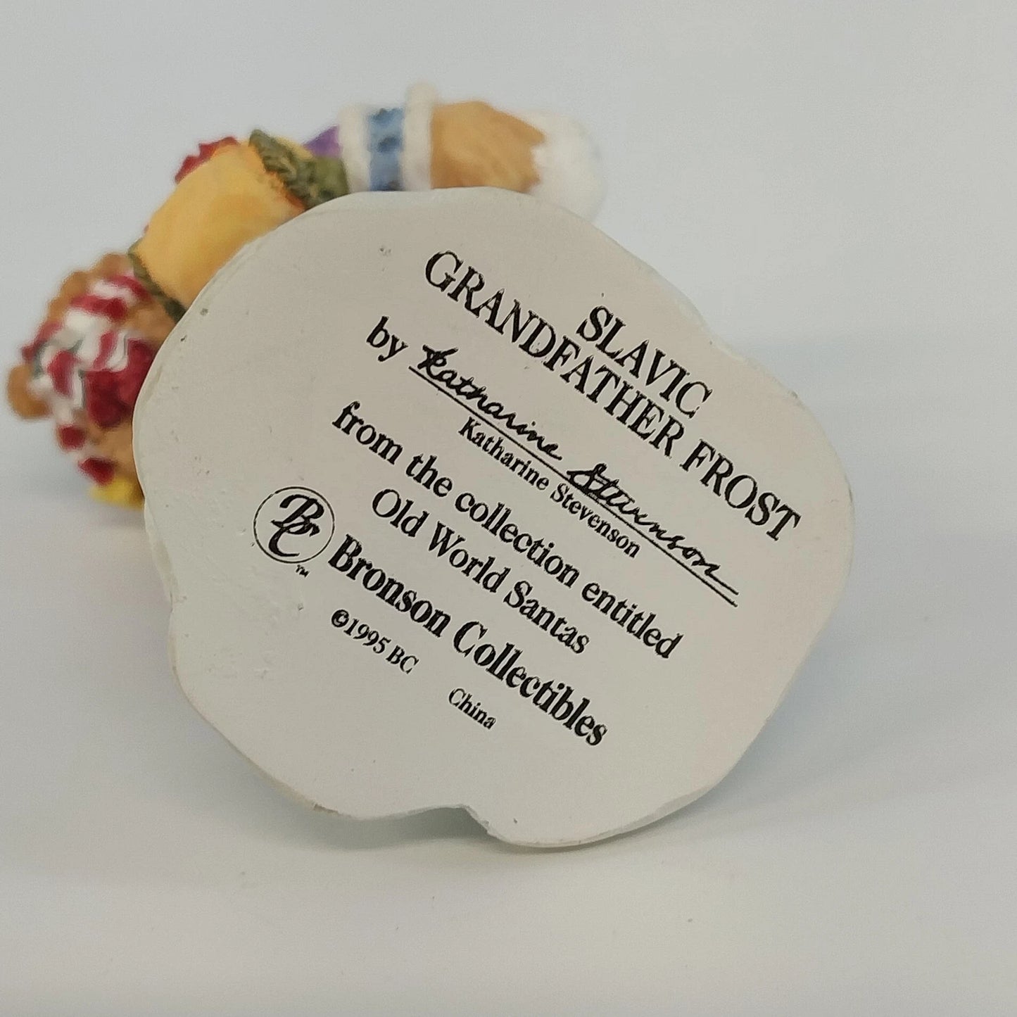 Bronson Collectibles Slavic Grandfather Frost Santa Figurine 3.75" Resin 1995