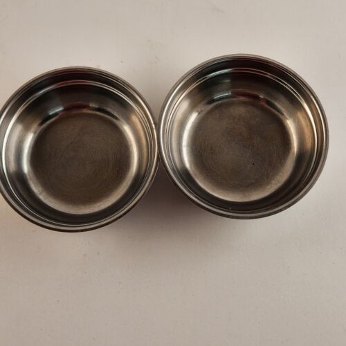 Set of 3 Stainless Steel Sauce Condiment Cups 2 Different Sizes Commercial Grade