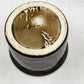 2 Votive Candle Holders USA Pottery Green Dip Cups Handmade 3"x2.5"