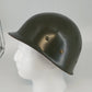 Korean War M1 Combat Helmet Fiberglass Liner Capac 51-53 Vtg Crack Ear Military