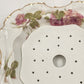 Rosenthal RC Monbijou Butter Dish Pink Roses Gold Trim Bavaria 7"