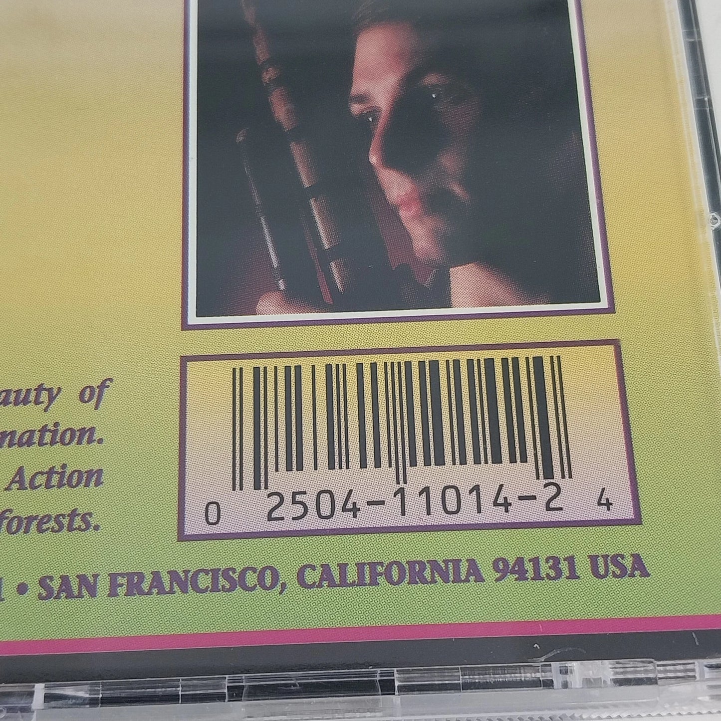 Robert Rich Rainforest CD 1989 Hearts Of Space Ambient New Age USA Vintage