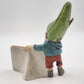 Goebel The Merry Co-Boy Figurine 7.5" Greeter Gnome Sign Well 516 W Germany 1971