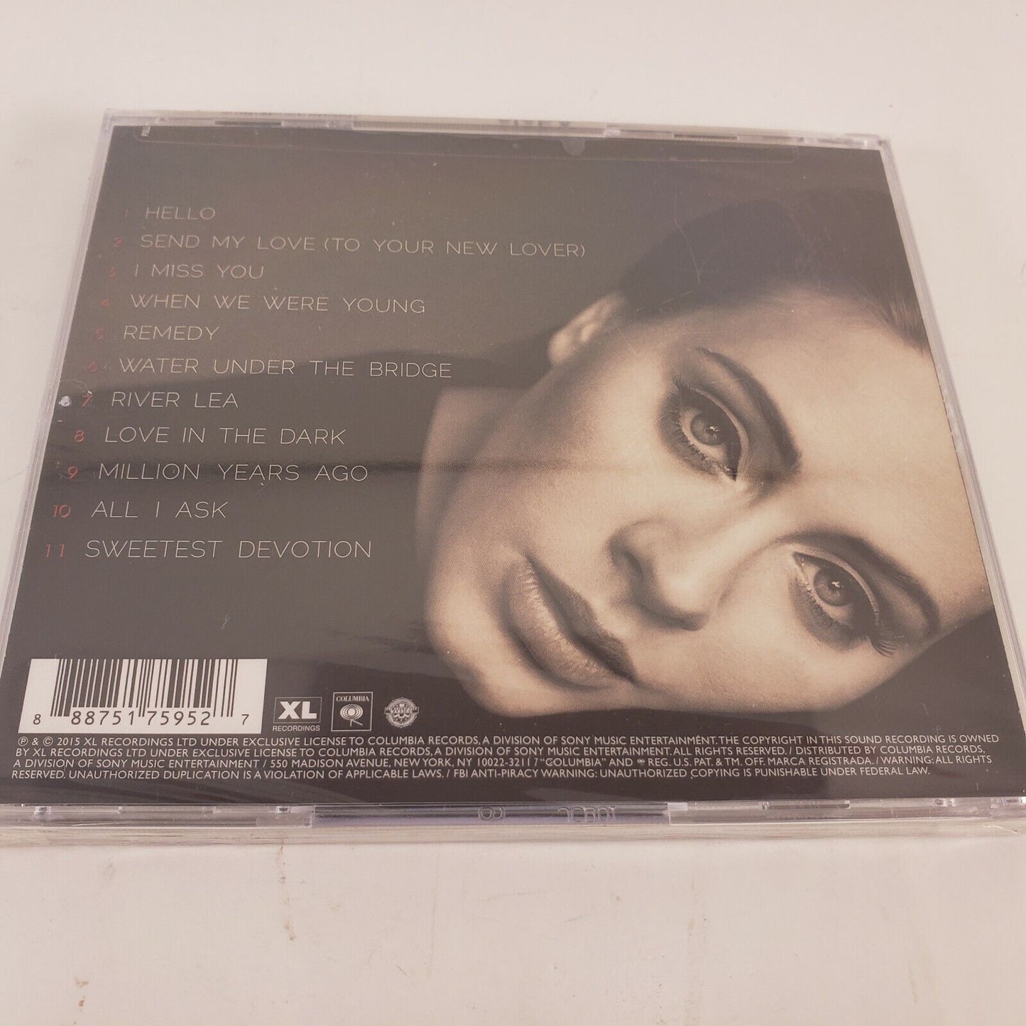 ADELE 25 CD XL Recordings 88875175925 Hello & Send My Love (To Your New Lover)