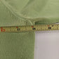 Raffaello Sport Women's Cotton Cowl Neck Lime Green Pullover Sweater Size L