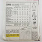 McCall's 3353 Clown Costume Sewing Pattern Toddlers Size 2-4 Cut Printed