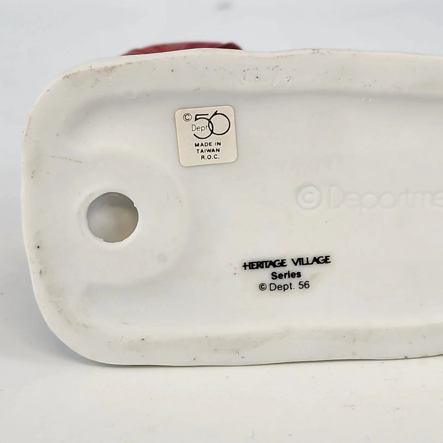 Dept 56 One Horse Open Sleigh Heritage Village Series Hand Painted Retired 1988