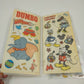 Disney Characters Stamp Book Stickers Mickey Minnie Donald Dumbo Scrapbooking