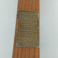 Jeweled Cross Co Shroud of Turin Wood Metal Crucifix 15" INRI Vintage