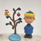 Hallmark Peanuts Charlie Brown 30th Anniversary 3 Pc Christmas Tree Figurine Set