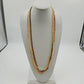 4 Glass Necklaces seed bead Fall Multicolor Small Acrylic Layered Long 17" Drop