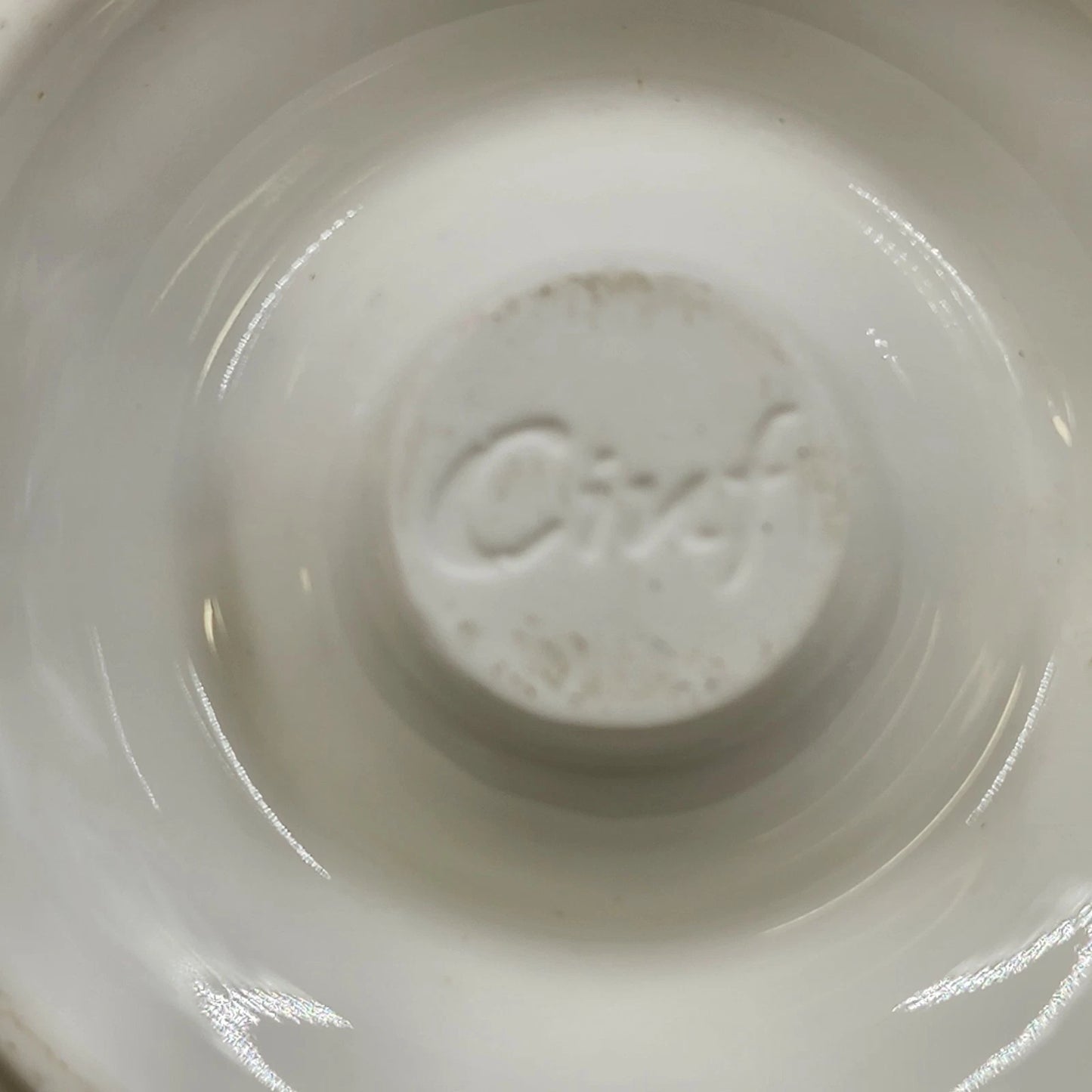 5 Cinf Ceramic Boiled Egg Holders Stackable White Egg Cups with Blue Face Design