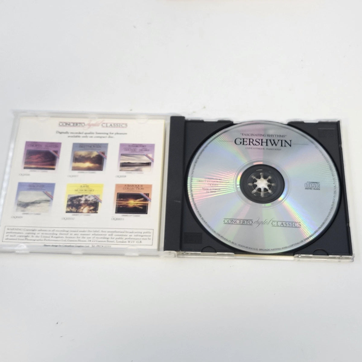 Gershwin 2 CD Plays Gershwin The Piano Rolls Fascinating Rhythms Classical Jazz