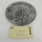 Hudson Pewter Spirit of ’76 Bicentennial Pewter Plate 9" Independence Day 1776