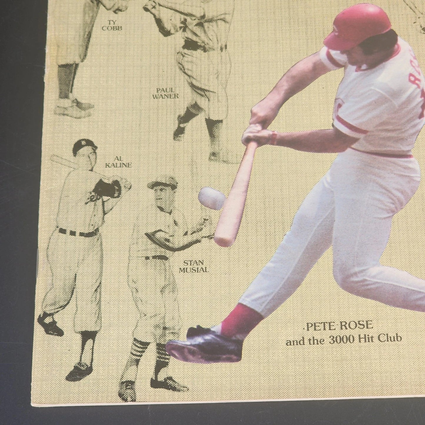 Cincinnati Reds 1978 Yearbook Pete Rose 3000 Hit Club MLB Magazine Vintage