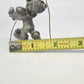 Rawcliffe Pewter Juggling Clown Figurine P Davis Wire Balls Silver Gray 1979 Vtg