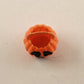 4 Pc Halloween Scarecrow Pumpkin Hard Plastic Honeycomb Paper Decoration 1970's