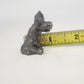Godinger Pewter Longhorn Bull/Cow Figurine 1.5" Western Cowboy Animal Vintage