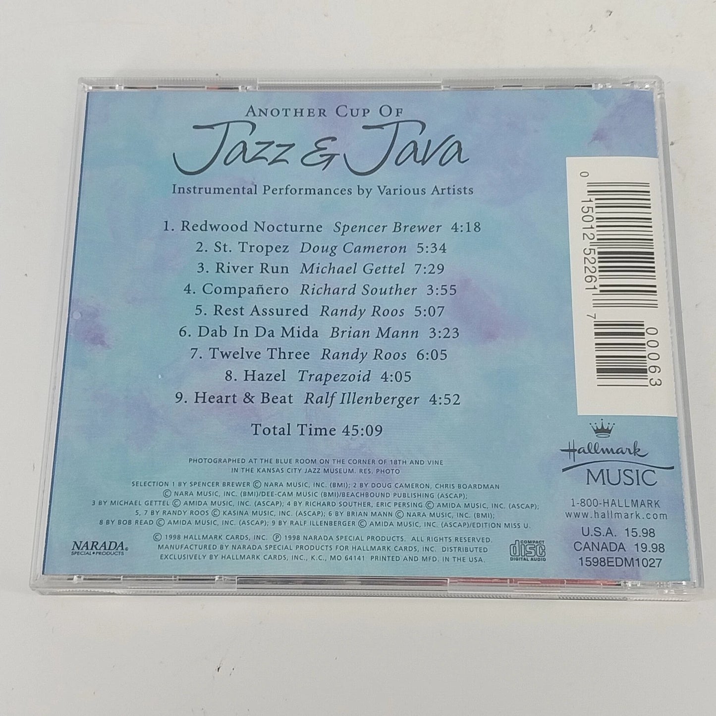 Jazz Cafe Jazz and Java & Another Cup of Jazz and Java 3 CD Various Artist 1990s