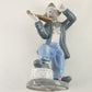 Paul Sebastian Fine Porcelain 1992 Clown Violinist Figurine 8.25" Tall Mexico