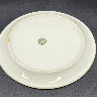 Jackson Vitrified 5 Section Divided Plate 9.25” x 1" Falls Creek PA USA Vintage
