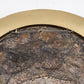 Solid Brass Charger Plate Engraved Temple Yin Yang Asian Dragons Heavy 11.5"