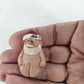 Jillian Miniature Santa Claus Figurine Resin 1.25 Inch