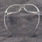 ERB Boas Safety Glasses Work Eye Protection Wraparound Lens High Impact Z87.1 (Smoke, Clear)