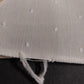 Set of 10 Soft Light Beige Dinner Table Napkins with Swiss Dotted Square 20"x20"