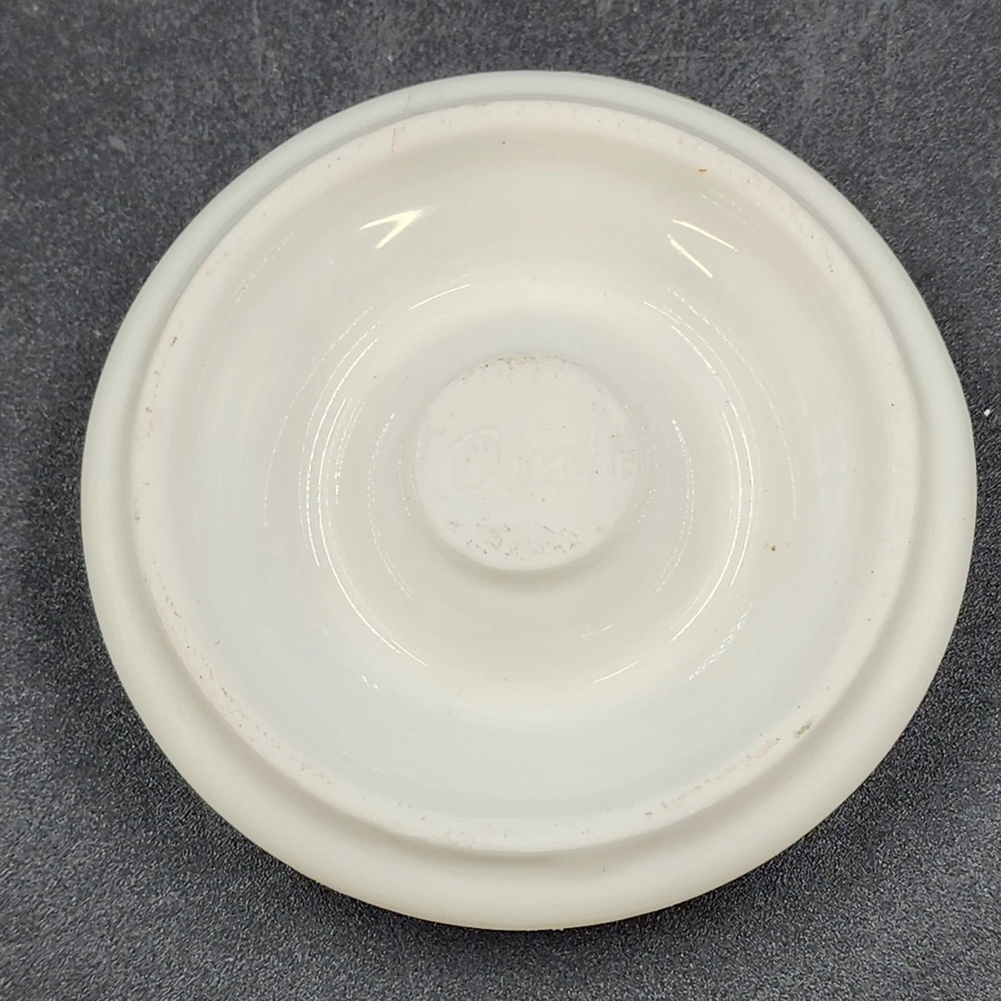 5 Cinf Ceramic Boiled Egg Holders Stackable White Egg Cups with Blue Face Design