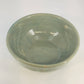 Stoneware Pottery Serving Bowl McCoy USA Seafoam Green Embossed Fruit Grapes 9"