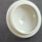 Noritake Cumberland Sugar Bowl w Lid 2225 Japan White Flowers Platinum Trim Vtg