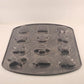 Wilton Christmas Cookie Sheet Pan Non-Stick 12 3" Cookie Designs 16.5" x 11"