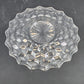 Fostoria American Glass Salad Plate 7.75 Inch Starburst Pattern