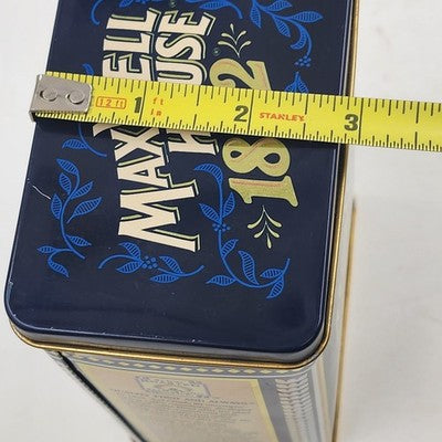 Maxwell House Coffee Tin 100 Year Anniversary 1892-1992 Vintage Collectible Can