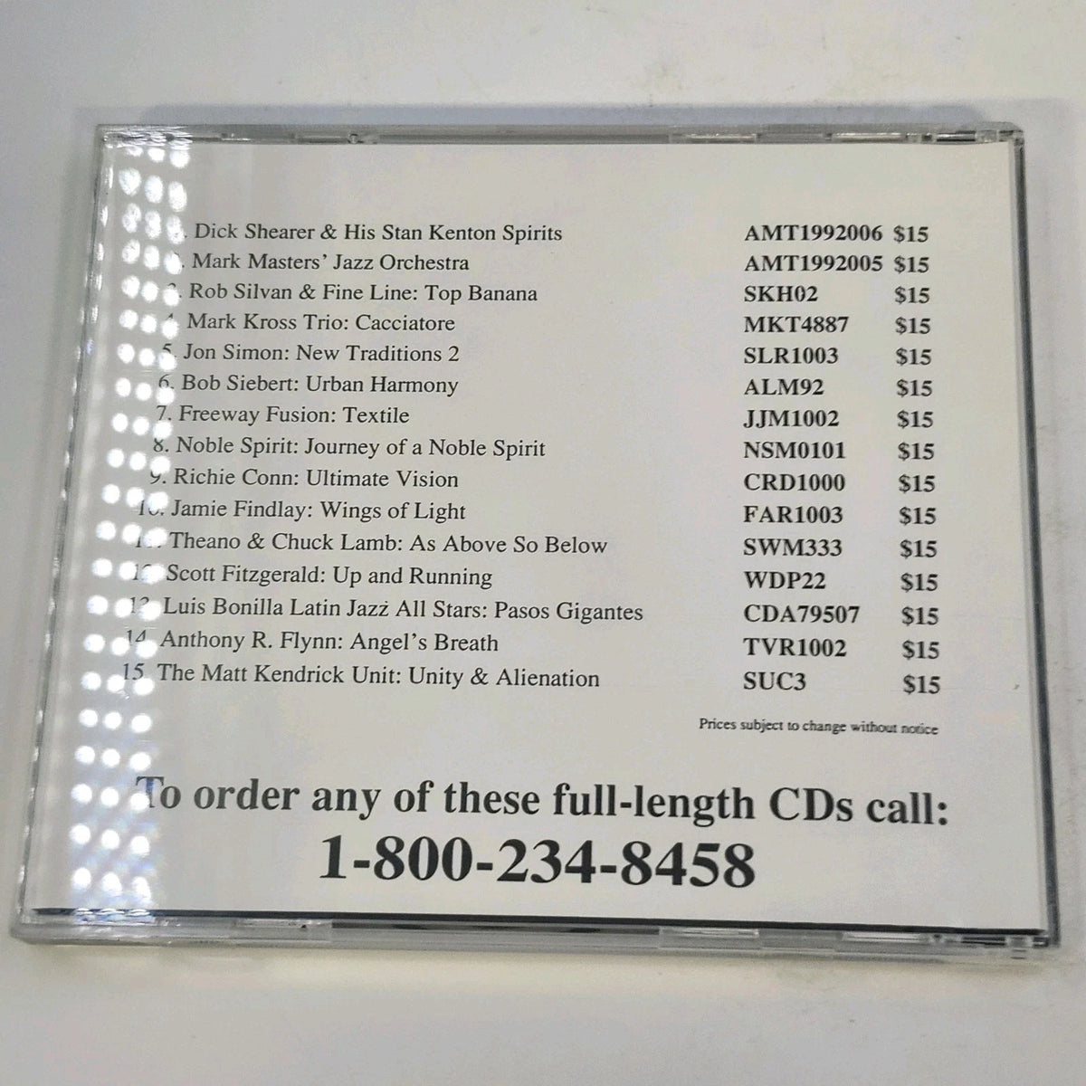 Adventures in Music 7 CD Lot AIM-62-68 Rock Jazz Country New Age Sampler 1992