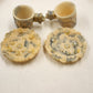 Popular Imports TS440 8pc Miniature Tea Set Angels Polystone Resin Decorative