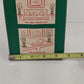 Vintage ACLA Bubbling Electric Christmas Hurricane Lamp Holly Decor