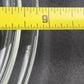 Corning Ware Replacement Clear Glass Lid 9.5" Outer 8'' Inner Lip Round USA