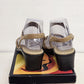 Montego Bay Club Marian Wedge Sandals Womens 7.5 Taupe Slip On