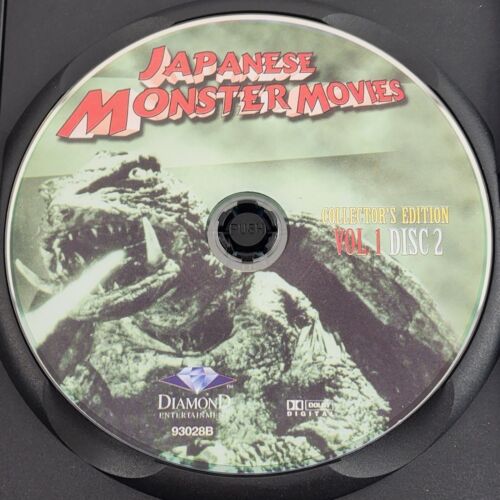 Japanese Monster Movies 2 DVD Set Collector's Edition Vol 1 Has Four Full Movies