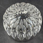 Gorham Crystal Althea Creamer & Sugar Bowl Set Elegant Cut Glass Vintage 1960s