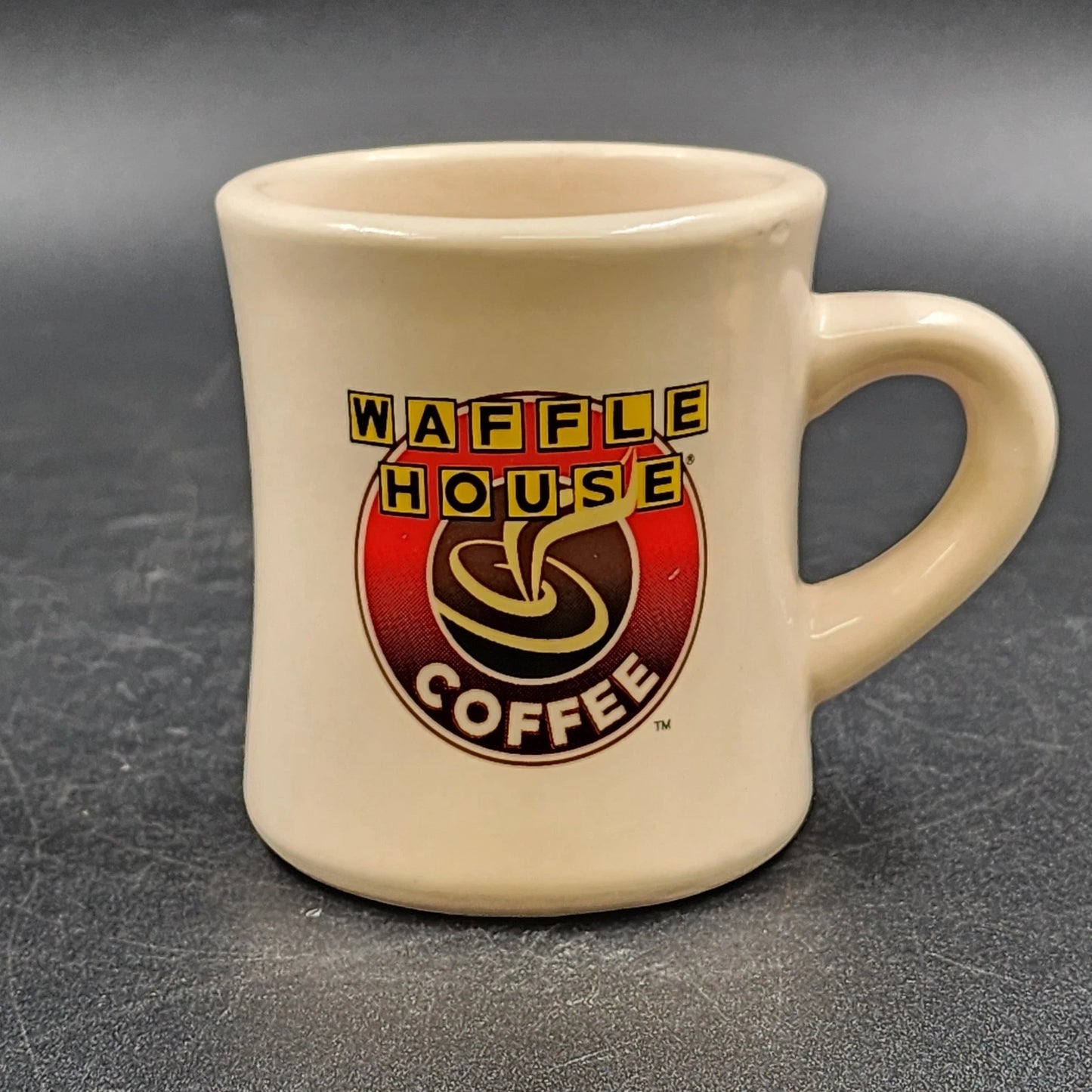 Waffle House Ceramic Coffee Mug Cup 3.25" Vintage Diner Restaurant Ware Retro