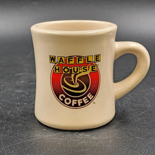 Waffle House Ceramic Coffee Mug Cup 3.25" Vintage Diner Restaurant Ware Retro