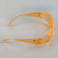 ERB Boas Safety Glasses Work Eye Protection Wraparound High Impact Z87.1 Orange
