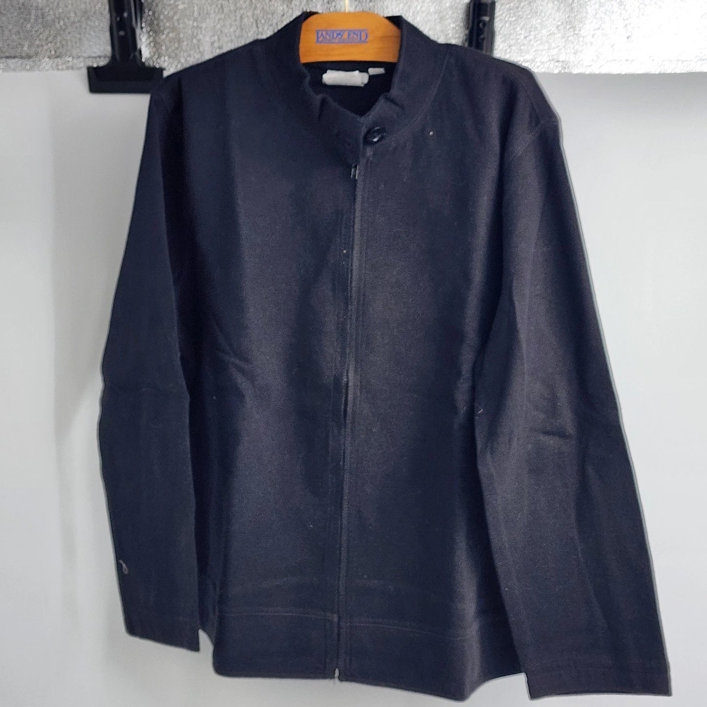 Hot Cotton Petite Tracksuit Set Black Zip Top Medium Pants Small Cotton Spandex