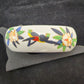 Carpentier Argentan Porcelain Oval Jewelry Box Birds & Flowers