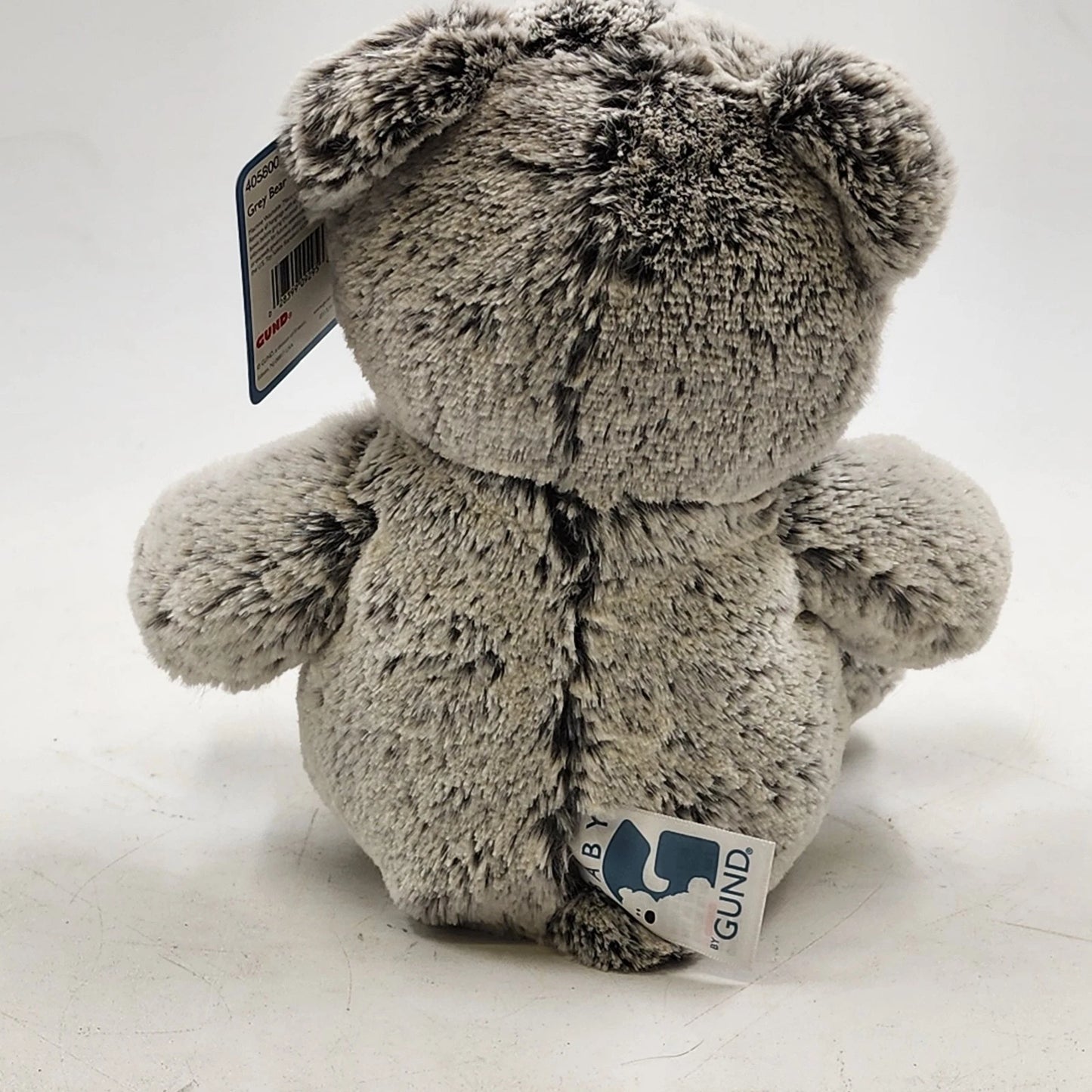 Baby Gund Super Soft Teddy Bear Plush Small Gray Stuffed Animal 7.5" NWT China