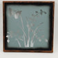 New View Design 2 Metal Art Frosted Metal Panel 12" Square Laser Cut Butterfly