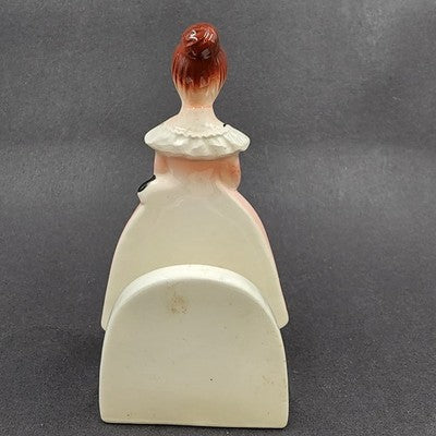 Mother in the Kitchen Prayer Lady Napkin Holder By Enesco 50s-60s Japan